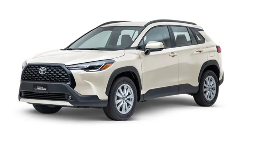Toyota Corolla Cross offered by Express Rentals